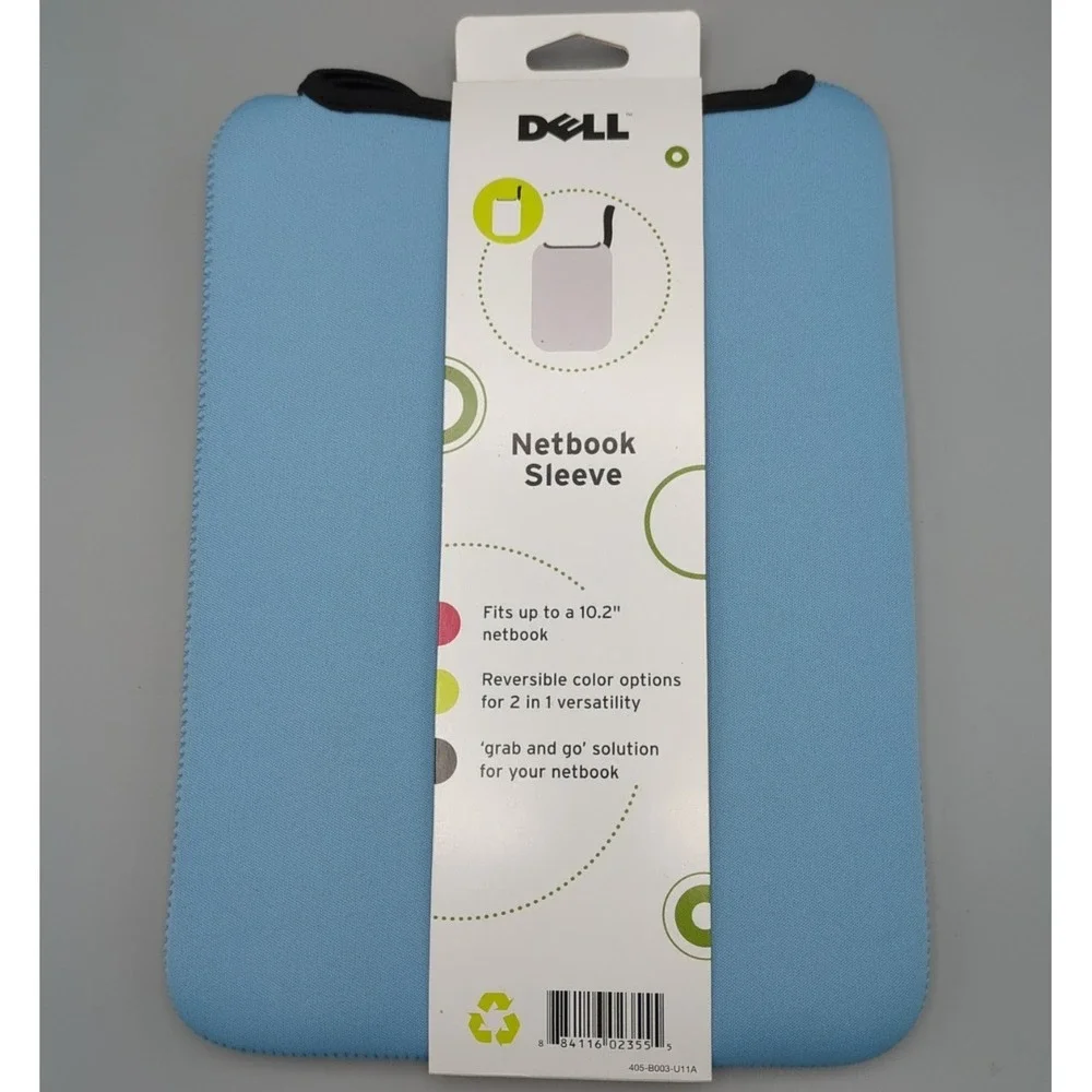 Dell Netbook‎ Sleeve Tablet Cover Neoprene 10.2 inch Light Blue/Black 5 Dot